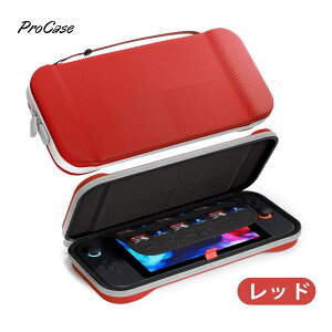 ProCase �y�y�V1�ʁz Switch 2 �Ή����[�P�[�X�A�ϏՌ��E�h���E12�Q�[���J�[�h�X���b�g�t���A���^�n�[�h�V�F���P�[�X �����^�ѕ֗�