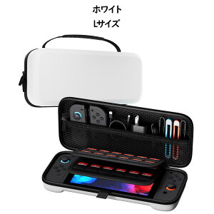 ProCase Switch 2�Ή� ���[�p�o�b�O �Q�[���J�[�h�X���b�g�t�� 24�����[�\ �A�N�Z�T���ۊǗp �P�[�X �ϏՌ� M�EL�T�C�Y