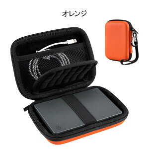 ProCase �ėp HDD�ۊǃP�[�XEVA�� 2.5�C���`�n�[�h�f�B�X�N�Ή��\�F Western Digital WD Elements Seagate Backup Plus 1TB 2TB 4TB USB 3.0�ϏՌ� �ϐ���My Passport�|�[�^�u���O�t���n�[�h�h���C�u�P�[�X