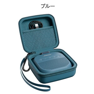 ProCase Bose SoundLink Micro ��2����/��1���� Anker Soundcore Boom Go 3i ��p �P�[�X EVA �ϏՌ� ���� �R���p�N�g �J���r�i �t�� ���b�V���|�P�b�g ���[ �g���x���P�[�X