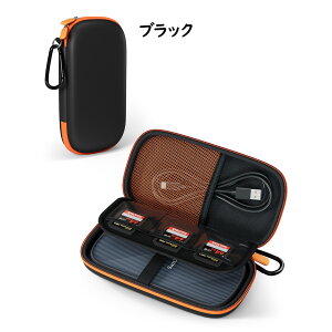 ProCase EVA���[�P�[�X SanDisk Extreme Pro Portable SSD (2025 USB4���f��) ��p�P�[�X 2TB/4TB�Ή� ���S��p�݌v �ϏՌ� ���� ���b�V���|�P�b�g �J�[�h�X���b�g �J���r�i�t�� ���[�ی�P�[�X