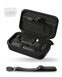 ProCase DJI Osmo Pocket 4 Creator��p ���[�P�[�X �v���e�N�e�B�u�P�[�X �L�������O�P�[�X ���b�V���|�P�b�g�t�� �N���G�C�^�[�R���{�Ή� �ϏՌ�EVA�n�[�h�V�F�� �x���x�b�g���� �������[ �V�����_