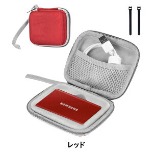 ProCase Samsung T7/ T7 Touch �P�[�X �|�[�^�u��SSD���[EVA�P�[�X �h�k �h�o �h�Ռ� �ϐ� HDD�P�[�X �K�p�@��FSamsung T7 Touch/ T7 Portable 500GB 1TB 2TB USB 3.2 �O�t�� SSD