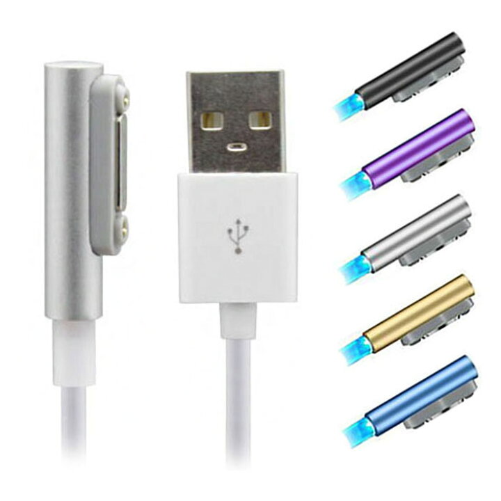 楽天市場 充電 ケーブル 多機種対応 アンドロイド マグネット おしゃれ エクスペリア 磁石 スマートフォン ワンタッチ メタル Xperia シリーズ Ledライト付き スマホ充電器 ソニー メタリック Android ケーブル Usb コード クール Mbjスマホケース