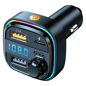 FMgX~b^[ ԍڏ[d Bluetooth5.0 2USB|[g LEDfBXvC nYt[ʘb USB u[gD[X yĐ 12-24VԂɓK tsv 7FϊCg g76-108Mhz@v[