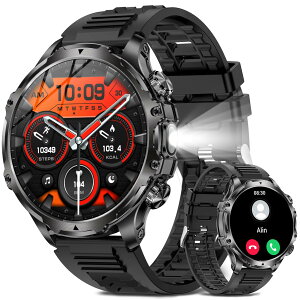 X}[gEHb` yVo Px dz 1.9C` RpKi Smart Watch Bluetooth5.2ʘb M/Gmail/LINEȂǃAvʒm 100+^[h v IP67h ]NE r