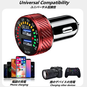 ԍڏ[dAdQC3.0|[gUSBԗp[dA_v^[A36W[diPԏ[d USB-C JtȓdvƃI/ItXCb`tiP13 / 12/11 Pro/Max / 8AGalaxy S21 / 20 (Red)