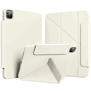 Ή Apple iPad Pro 11 M4/Air 11 M2 2024 11C`ɓK^ubgP[XAO\Y^܂肽ݎA360°]AO\ȃJo[White For IPad Air 11 M2 2024 For IPad Pro 11 M4 2024