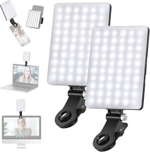 X}zCg 2t Nbv BeƖpCg LEDrfICg B胉Cg \ CRI95+ 3Cg[h 2000mAhobe[ iPhone/ipad/pcp ZoomCg/[gCg//YouTube/Tik