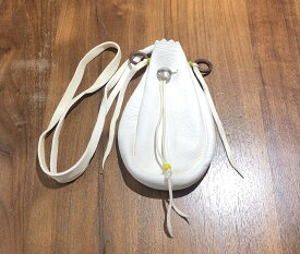 ゴローズ goro's [新品] マチ付き巾着バッグ S 白　　ゴローズ