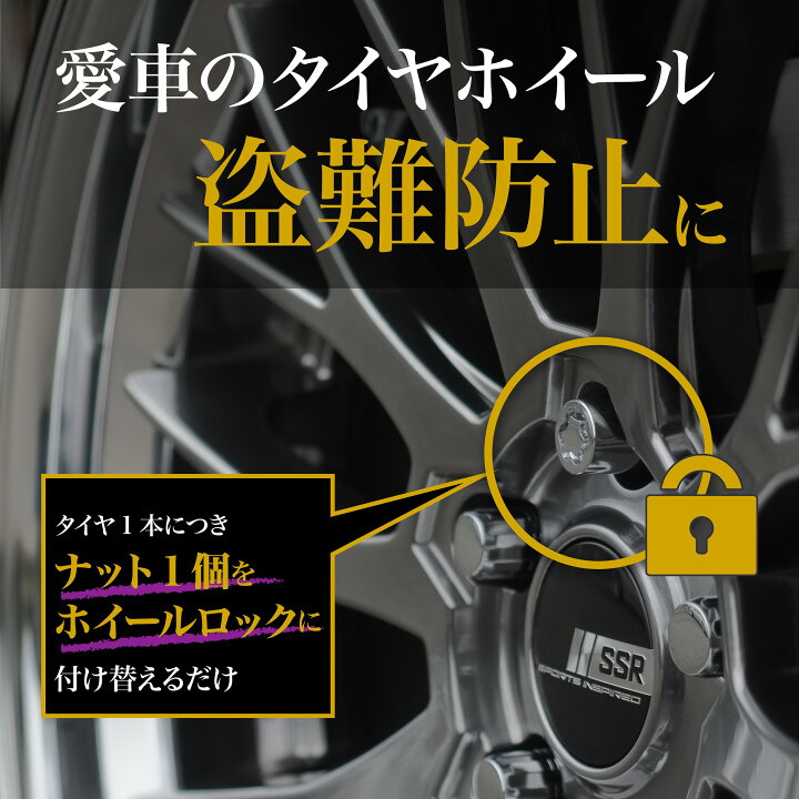 楽天市場】[公式]盗難防止 ホイールロックナット マックガード M12×1.5 