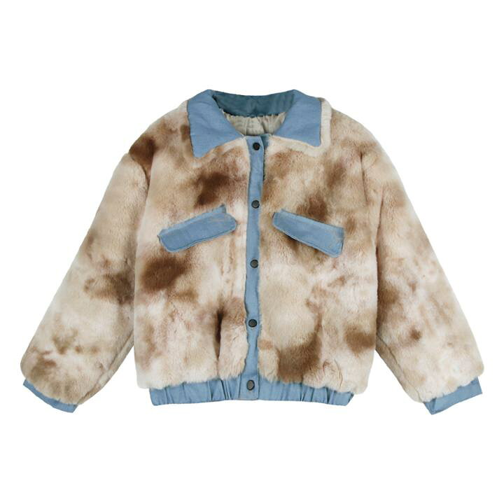 楽天市場】【日本未発売】フェイクファーコート ファーコート  