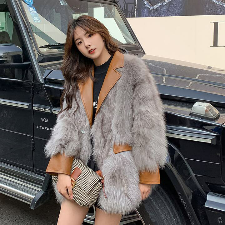 楽天市場】フェイクファーライダースジャケット エコファージャケット  