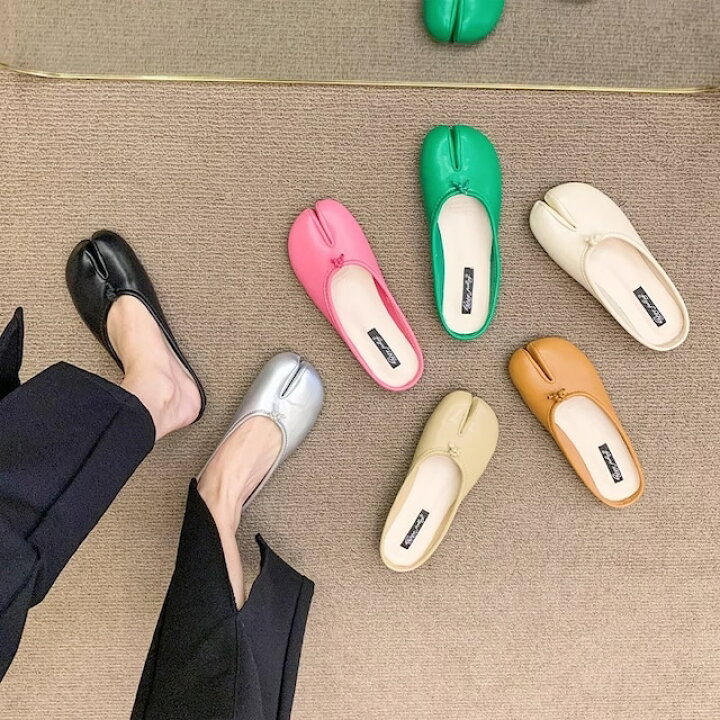 楽天市場】足袋ハーフパンプス タビハーフパンプス たびハーフパンプス 
