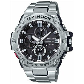 【7年保証】カシオ　G-SHOCK G-STEEL　メンズ腕時計　男性用　クロノグラフ Bluetooth搭載 タフソーラー 品番：GST-B100D-1AJF