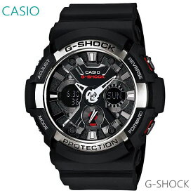 メンズ 腕時計 7年保証 カシオ G-SHOCK アナ×デジ GA-200-1AJF 正規品 CASIO