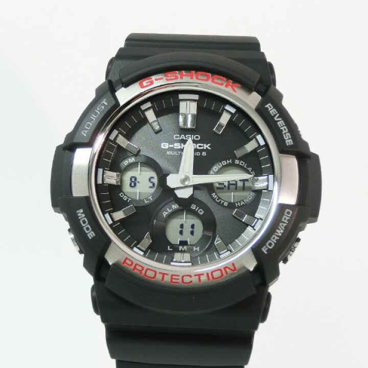 楽天市場】7年保証 CASIO G-shock メンズ 男性用 ソーラー電波腕時計 