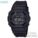 カシオ G-SHOCK メンズ ソーラー電波 腕時計 ブラック GW-5000HS-1JF