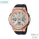 レディース 腕時計 7年保証 送料無料 カシオ BABY-G ソーラー 電波 MSG-W600G-1AJF 正規品 CASIO G-MS ジーミズ