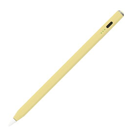 ナカバヤシ Digio2 タッチペン iPad専用 充電式 ペアリング不要 パームリジェクション対応 傾き検知機能付き ペン先の交換可能 2018年以降のiPadの全機種に対応 Apple Pencil ライトイエロー TPEN-001Y【メール便送料無料】