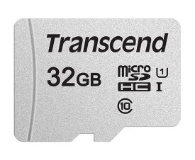 【ネコポス便送料無料】【正規国内販売代理店】トランセンド　32GB UHS-I U1 A1 microSDHCカード(変換アダプターなし)　TS32GUSD300S