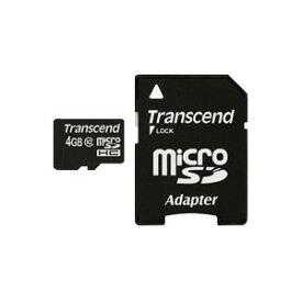 【ネコポス便送料無料】【正規国内販売代理店】トランセンド(Transcend) microSDHCカード 4GB Class10 TS4GUSDHC10