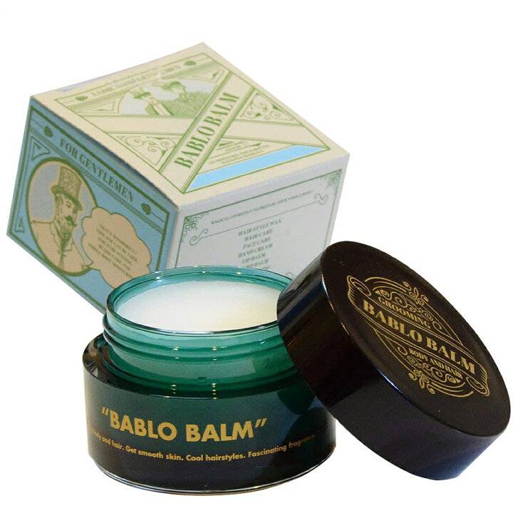 楽天市場 まるで香水のような上質な香り メンズ用ヘアバーム 送料無料 バブロ バーム Bablo Balm バブロバーム ヘアバーム メンズ用 男性用 アンバーウッディームスクの香り 35g ヘアワックス ハンドクリーム 練り香水 リップクリーム エムコスメスタイル