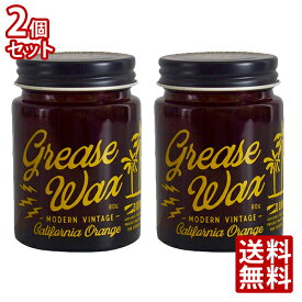 【2個セット】DOORS ドアーズ グリースワックス ビーチオレンジ 80g