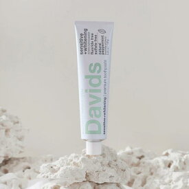 Davids デイヴィッズ ホワイトニングトゥースペースト（センシティブ）149g（チューブ絞り付き） 歯磨き粉 歯みがき粉 ハミガキ