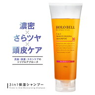 【今ならポイント10倍！】シャンプー メンズ 無添加 ノンシリコン HOLO BELL ホロベル 3 in 1 保湿シャン…