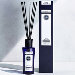 「人気のPROUDMENの香りで待望の商品化!」ディフューザー 部屋 芳香剤 おしゃれ 高級 PROUDMEN プラウドメン ルームディフューザー グルーミング・シトラスの香り 120ml リードディフューザー