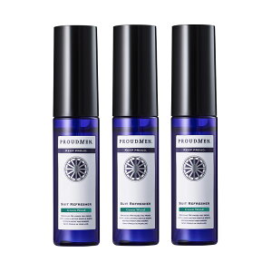 �y�܂Ƃߔ����z�ߗ� ���L�X�v���[ PROUDMEN �v���E�h���� �X�[�c���t���b�V���[ GW �O���[���E�b�h �g�їp �~�j�{�g�� 15ml×3�{�Z�b�g �ߗޗp ���L�� [ �j���p �����Y ���� �̏L ���L �t���O����