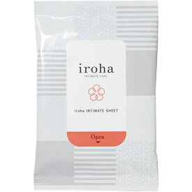 iroha INTIMATE SHEET インティメートシート デリケートケア用ウェットシート デリケートゾーン 流せる 低刺激 イロハ