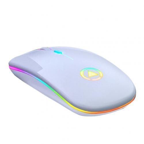 ワイヤレス 日本正規品 マウス ワイヤレスマウス LEDバックライト 充電式 ホワイト サイレント - UBS お金を節約 PC