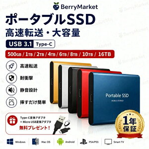 �|�[�^�u��SSD �O�t��SSD 2TB 4TB USB3.1�Ή� �����]�� �ϏՌ� �É� �����^ �R���p�N�g ���^ �O�t���n�[�h�f�B�X�N PC �X�}�z�Ή� ��e�� �|�[�^�u���X�g���[�W