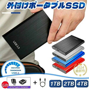 SALE�I�|�[�^�u��SSD 2TB 4TB �n�[�h�f�B�X�N USB3.1 �O�t�� �ϏՌ� ���݊��� �g�����Z���h �O�t�� �|�[�^�u���n�[�h�f�B�X�N �v���[���g �M�t�g ���̓� �M�t�g �a�����v���[���g �p�\�R�� �ƒ�p 