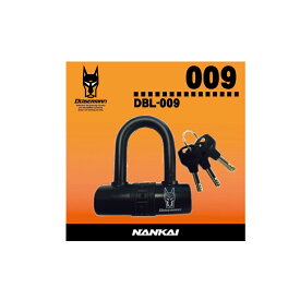 DBL-009 ドーベルマン Uロックミニ -ディスクロック兼用- 鍵 バイク/盗難防止/南海部品取扱/自転車