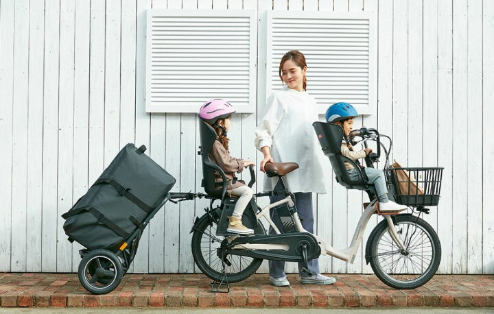 楽天市場】自転車 Camily サイクルトレーラーコンテナバッグ セット  