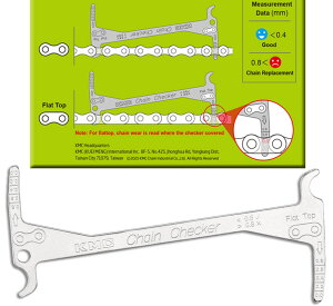 KMC-N.CHECKER CHAIN CHECKER �V���o�[�y���]�ԁz�yKMC�z�y�H��z