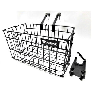 80450 折りたたみフロントバスケット ブラック 【自転車】【ロードバイク】【Force】