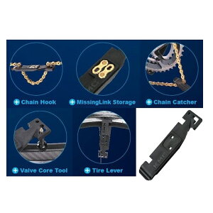 KMC-CHAIN CHAIN AID マルチツール ブラック【自転車】【ロードバイク】【KMC】【工具】