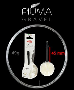 NXT/PIUGRA NXT PIUMA TPU `[u FOR GRAVEL-CITY-URBAN 49g  45mm zCg 700X35-45y]ԁzy[hoCNzyBarbieriz