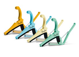 ◆Fender x Kyser Classic Color QUICK CHANGE ELECTRIC CAPO KGEFOWA Surf Green サーフ・グリーン