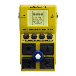 ZOOM MultiStomp Guitar Pedal MS-200D+Y[ }`GtFN^[