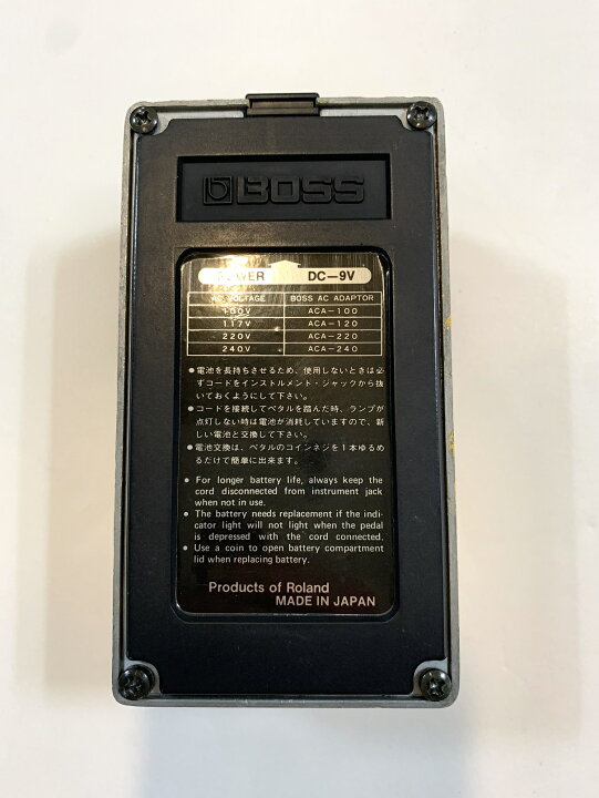 楽天市場】【中古】BOSS OD-1 1980年製ボス オーバードライブ 