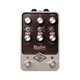 Universal Audio UAFX Ruby '63 Top Boost Amplifierユニバーサルオーディオ アンプシミュレーター