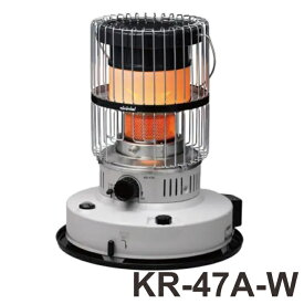 トヨトミ 対流形ダブルクリーン石油ストーブ（限定モデル）KR-47A-W ※6 【送料無料】 ・ダブルクリーン・ニオイセーブ消火・タンク：7L・木造：12畳まで・コンクリート：17畳まで 【RCP】