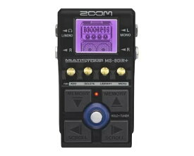 ZOOM MS-80IR+ MultiStompズーム マルチエフェクター アンプシミュレーター