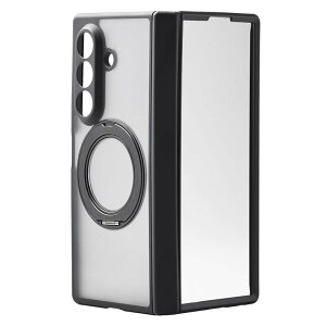�G���R�� Galaxy Z Fold8 Ultra(SC-56G) �P�[�X �J�o�[ �ϏՌ� �Ռ��z�� �}�O�l�b�g MAGKEEP �n�C�u���b�h TPU ��]���X�^���h 4�p�G�A�[�N�b�V���� �Ɍ��ی�݌v ���C�����X�[�d��Ή� �u���b�N PM-G267