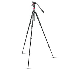 【公式 展示中古品Aランク】Manfrotto マンフロット befree live アルミニウムT三脚ビデオ雲台キット MVKBFRT-LIVE